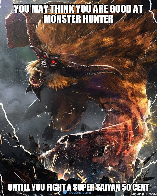 Bedtime Rajang Rajang on his way to fist you - 9GAG
