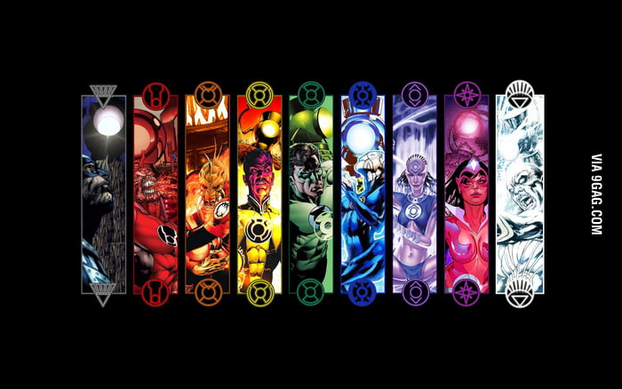 all 9 lantern corps