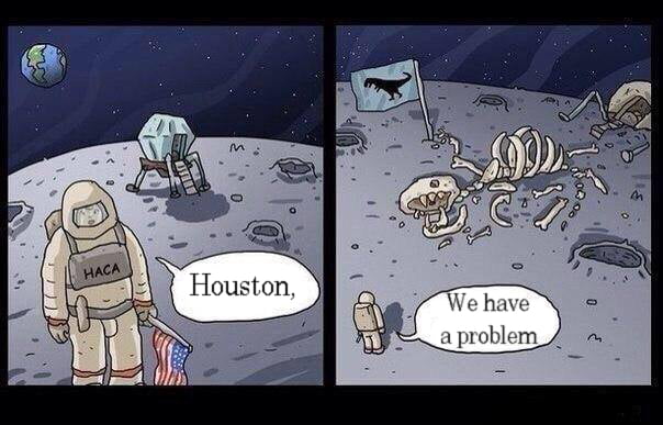 Houston, we have a problem - meme