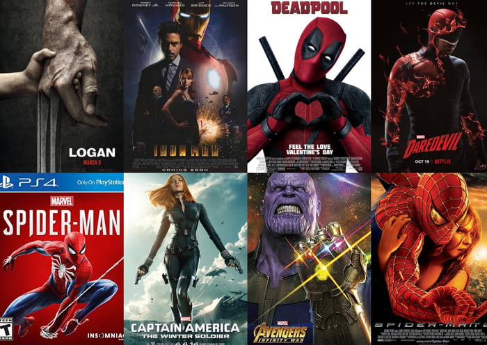 The best Marvel adaptations imo! - 9GAG