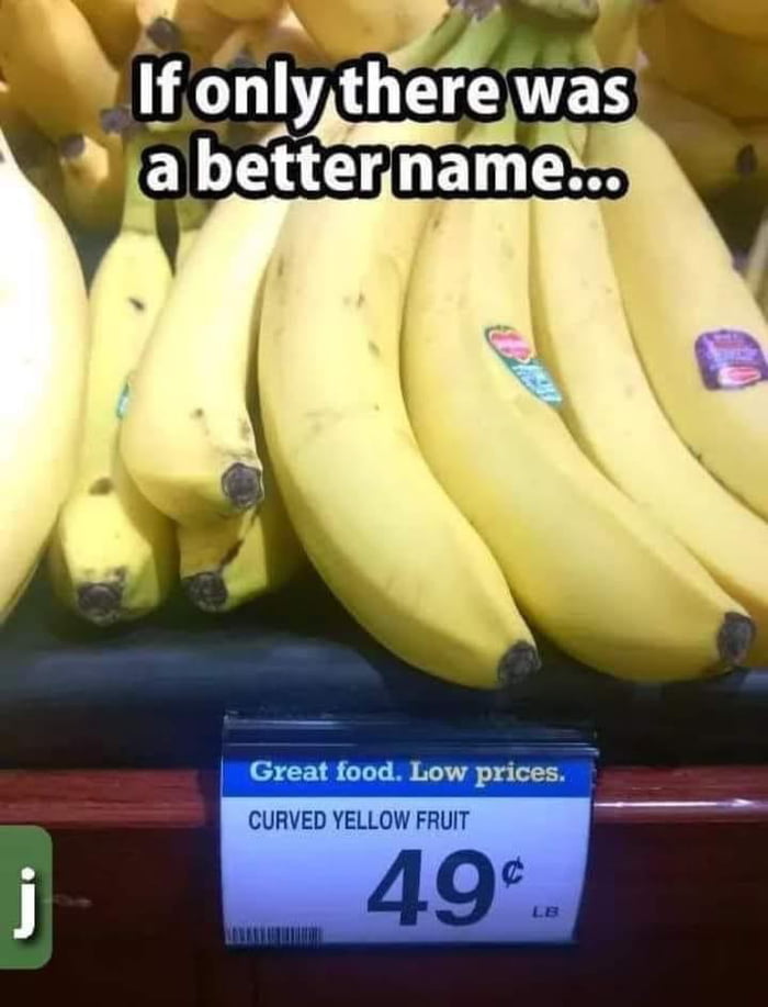 Curved Yellow Fruit for Scale - 9GAG