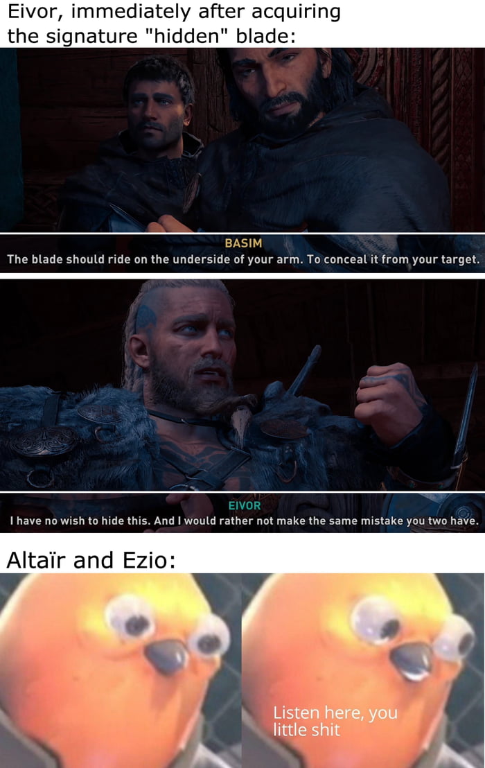 AC Valhalla Why though? 9GAG