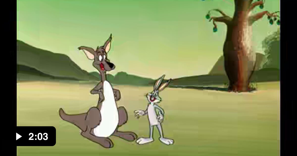 Quite possible the world's finest smartass Bugs Bunny ("Bushy Hare