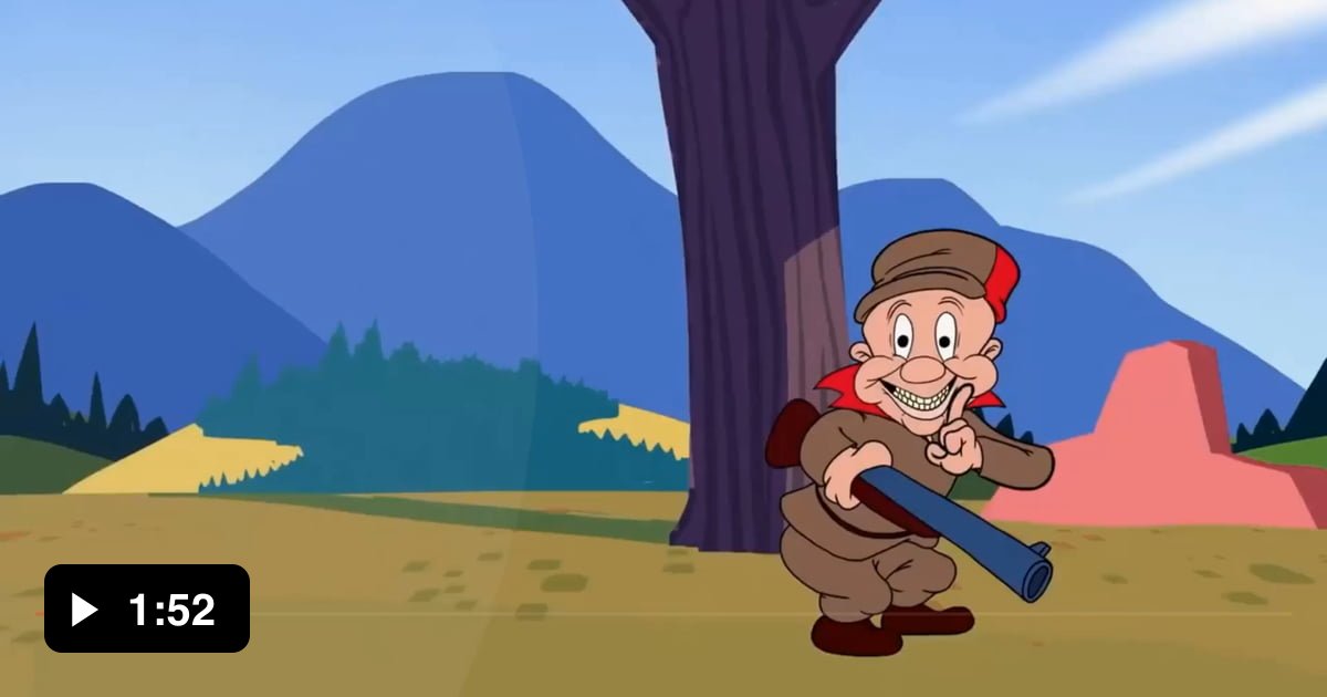 Wabbit season. Full Video, good quality. Warner Bros. really claimed