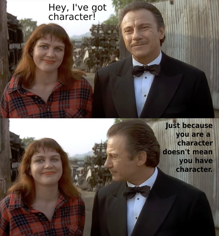 What Does It Mean To Have character 9GAG
