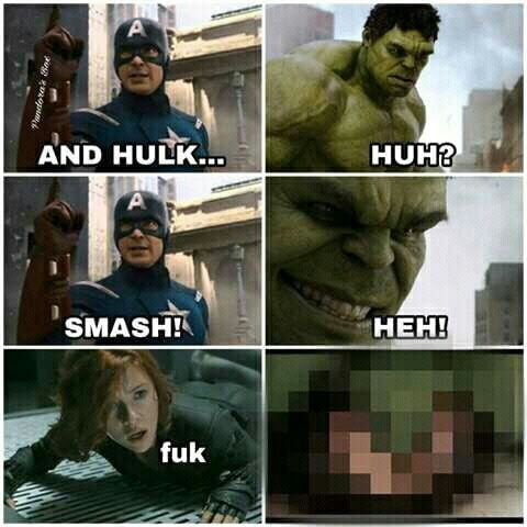 hulk smashing car