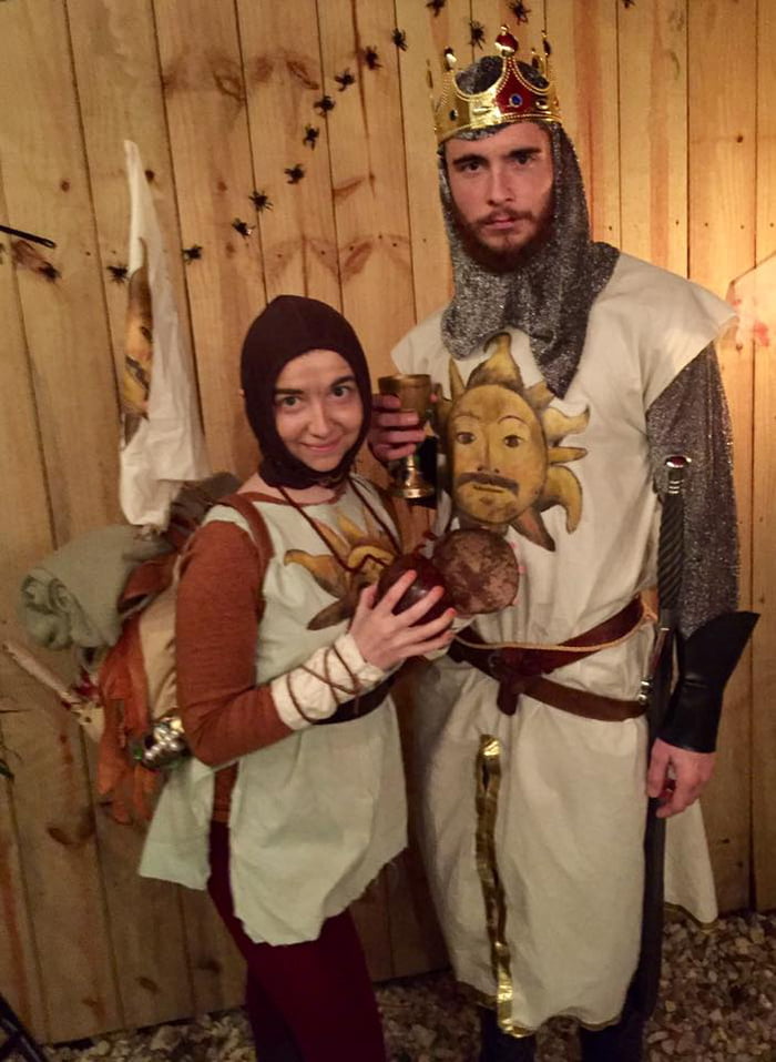 Monty Python Couples Costume 9GAG