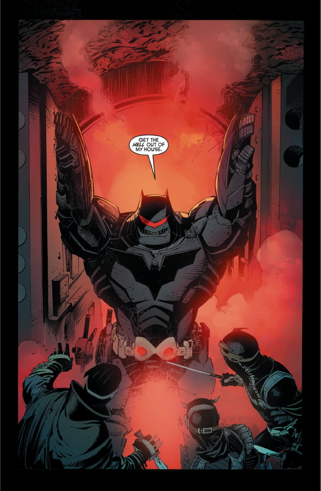 hellbat suit comic