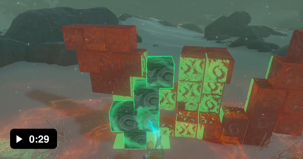 Idk why this Korok puzzle took so long to figure out - 9GAG