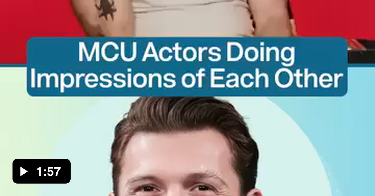 Impression Actor MCU Actors Doing Impression of Each Other. - 9GAG