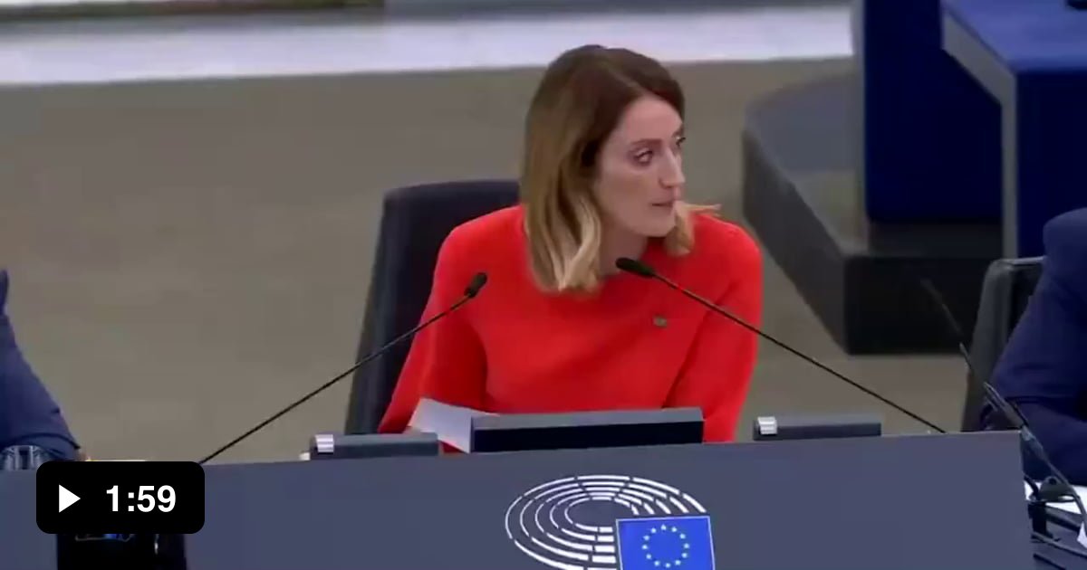 European parliamentarian from Poland, Ewa ZajączkowskaHernik confronts Ursula von Der Leyen
