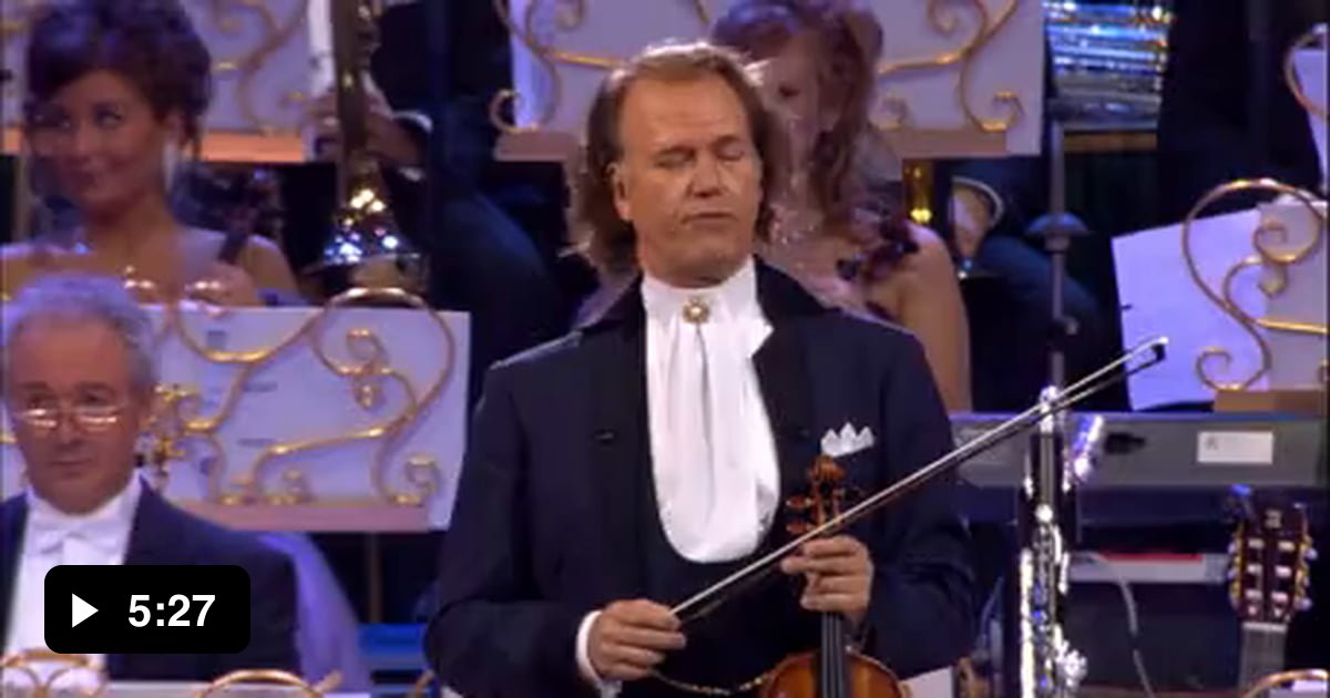 André Rieu, Mirusia and the Johann Strauss Orchestra performing Ave ...