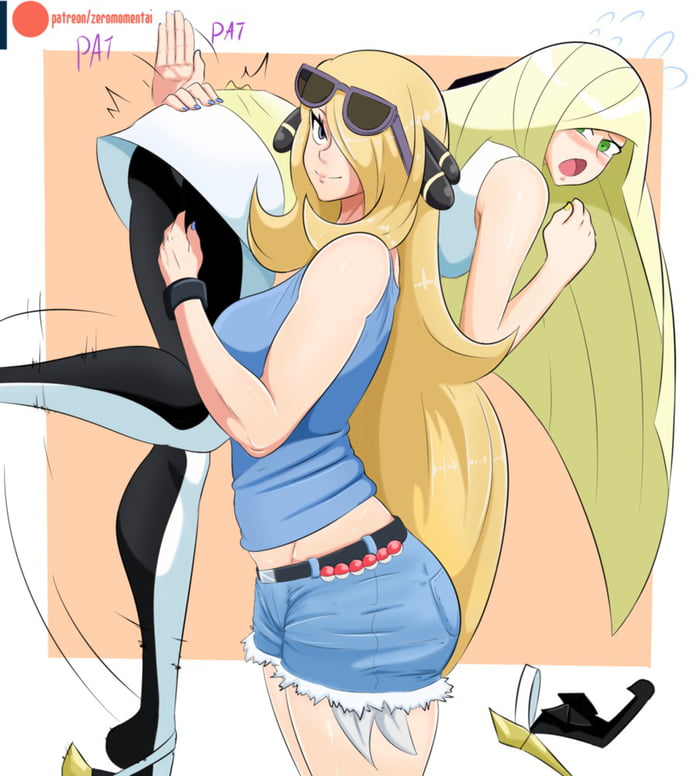 Theory time: Cynthia and Lusamine are related. 