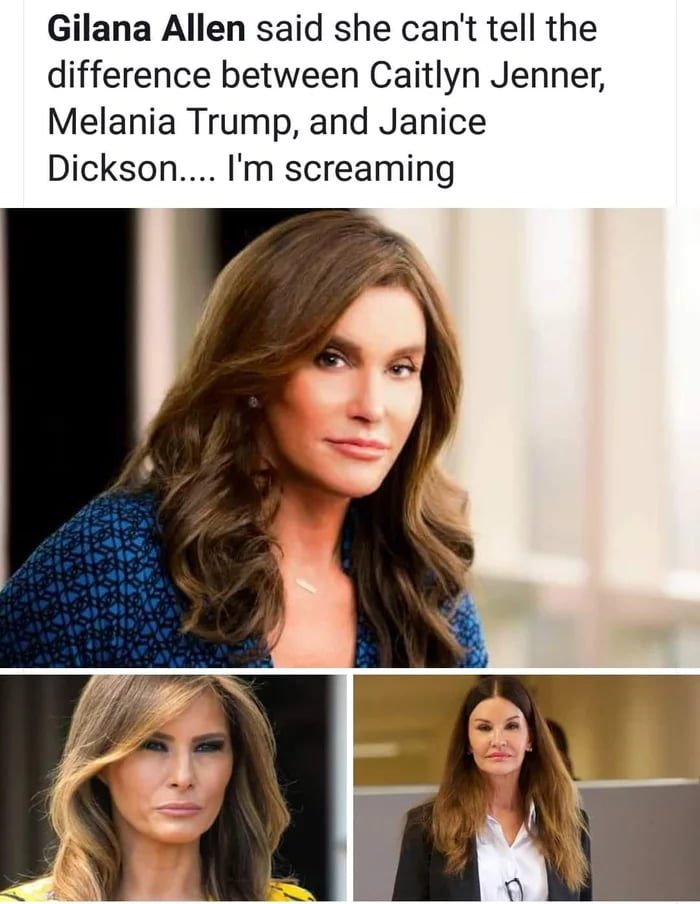The main difference is that Caitlyin Jenner has a dick in her body ...