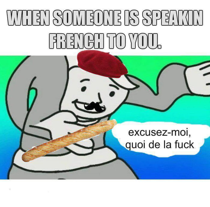 Baguette Croissant And A Cigarette Gag