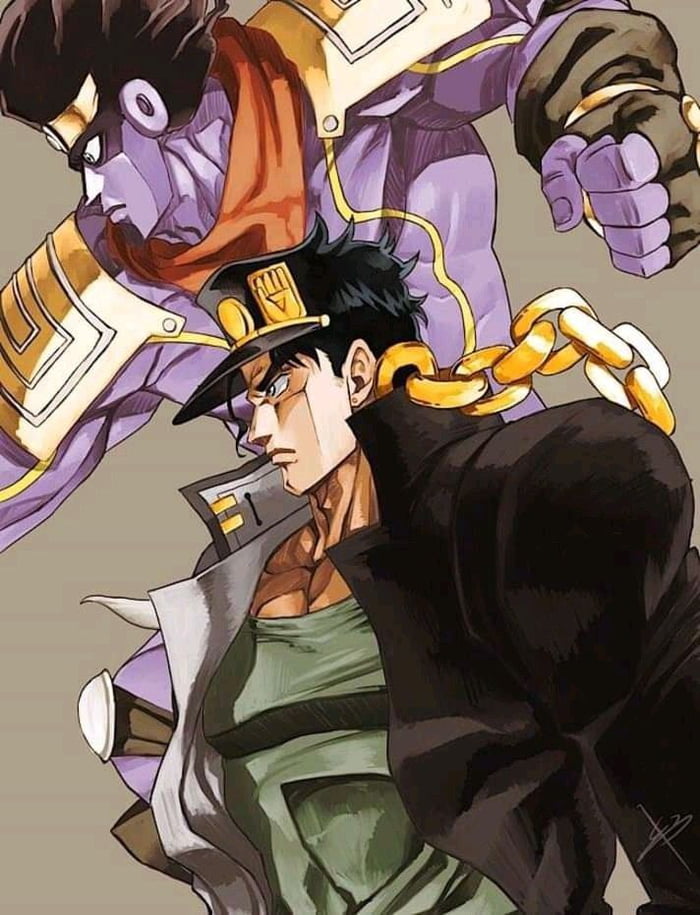 Fan art by me. Jotaro Kujo - 9GAG