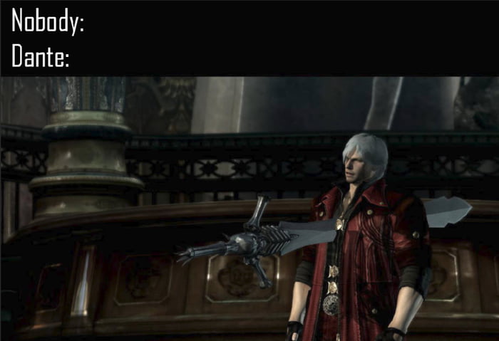 DMC Anime , DMC 1,3,4 And 5 Dante Has Been Stabbed By His Own Sword And ...