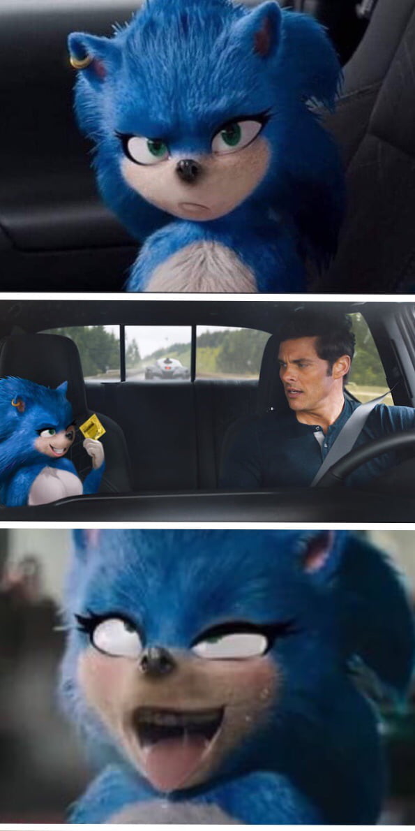 the sonic movie looks promising - 9GAG has the best funny pics, gifs, video...