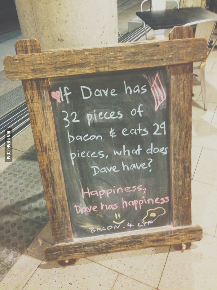 Numbers of Bacon - 9GAG