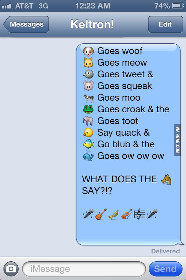 What does the fox say?! - 9GAG