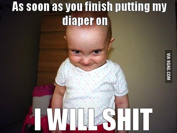 Scumbag baby - 9GAG