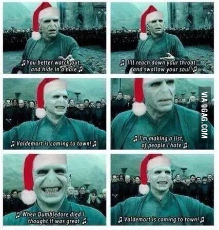 Voldemort is coming to town - 9GAG