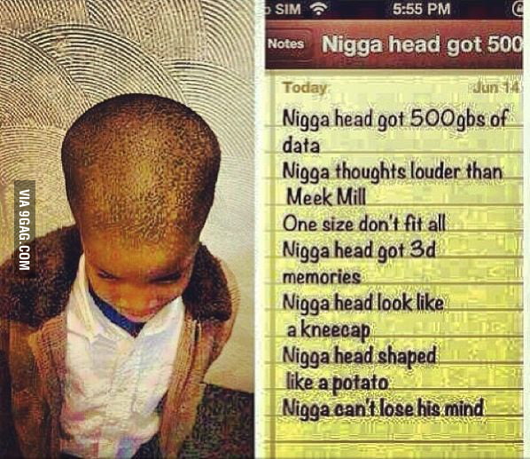 Big ass head 9GAG