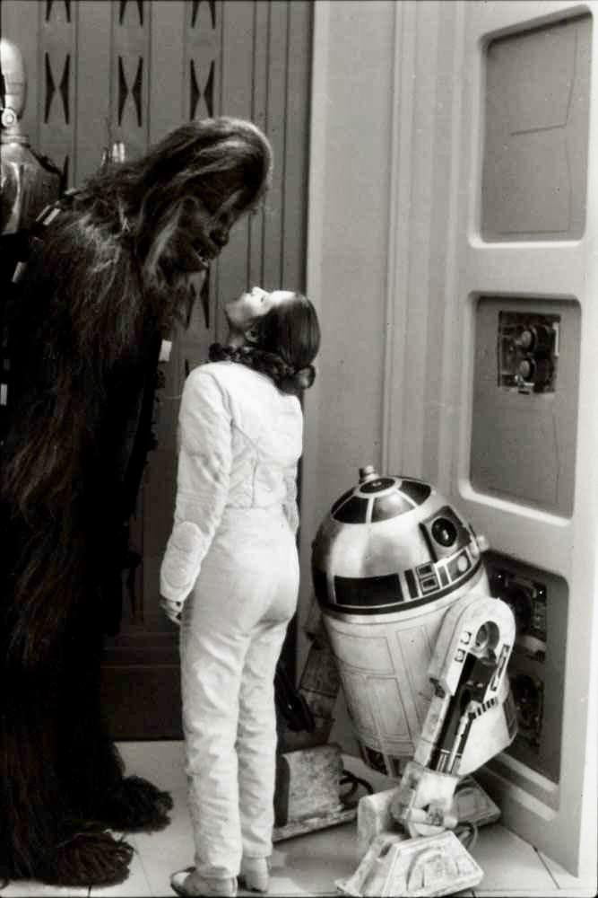 Peter Mayhew Carrie Fisher 1980 667x1000 9GAG