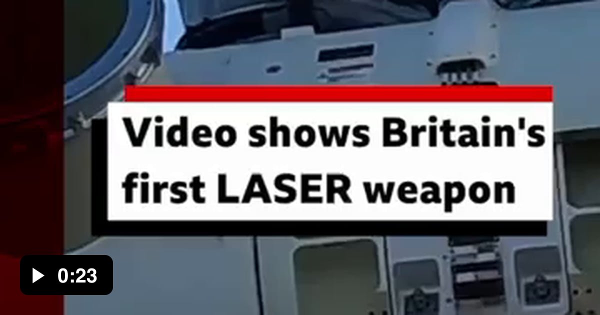 Britain's first Laser weapon - 9GAG