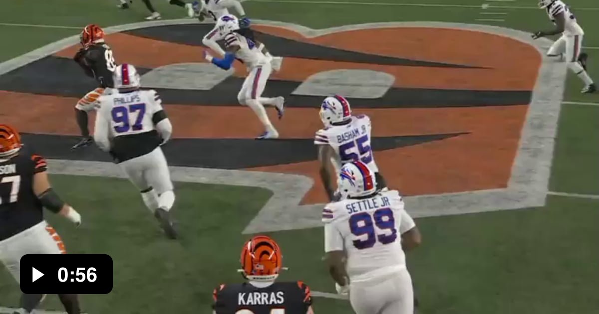 Damar Hamlin had a heart attack with 24 at the BillsBengals game. He