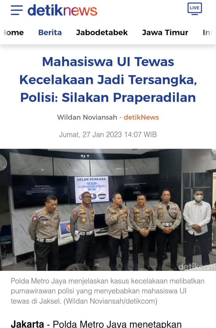 Jadi Ini Gimana Maksudnya Orang Yang Ditabrak Malah Jadi Tersangka Mungkin Ada Yang Tau Lebih