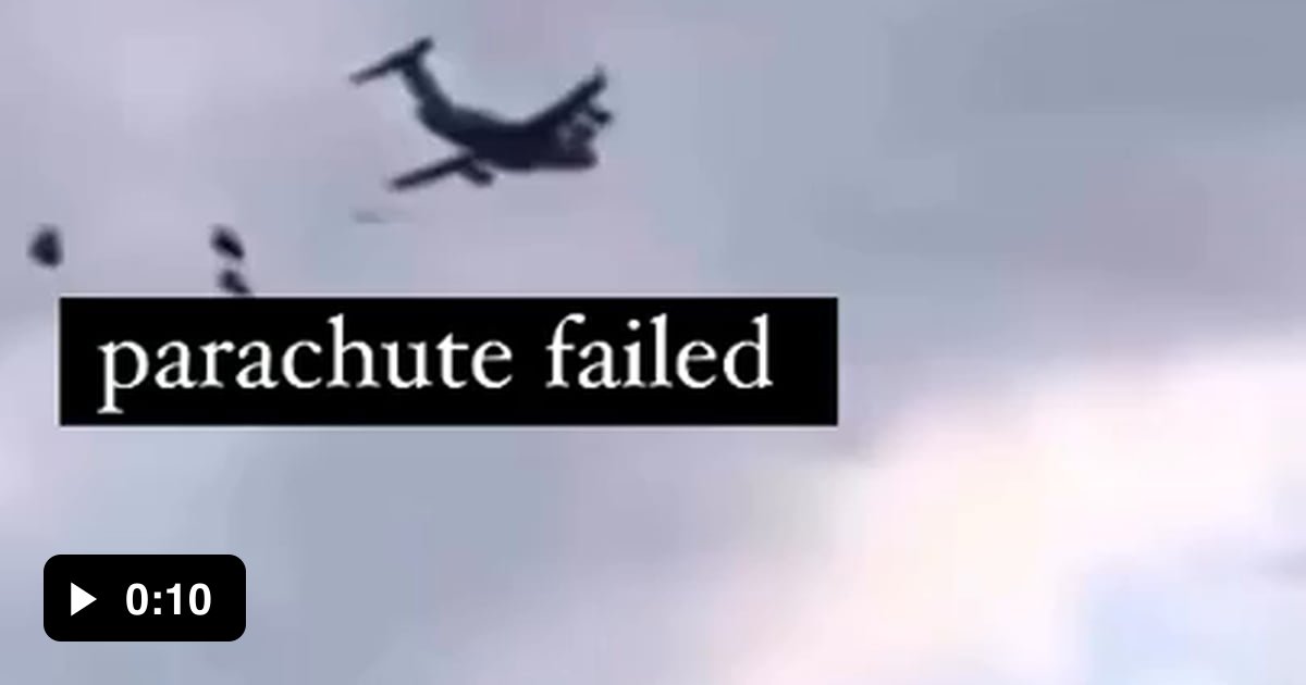 Parachute failure 9GAG