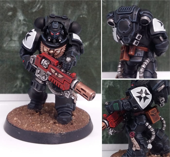 2nd Black Templar Eradicator done. One more for 3-man squad - 9GAG