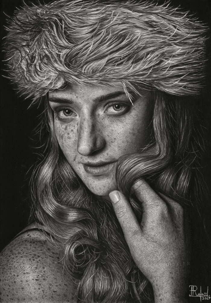 Zoom this pencil drawing and check the details - 9GAG