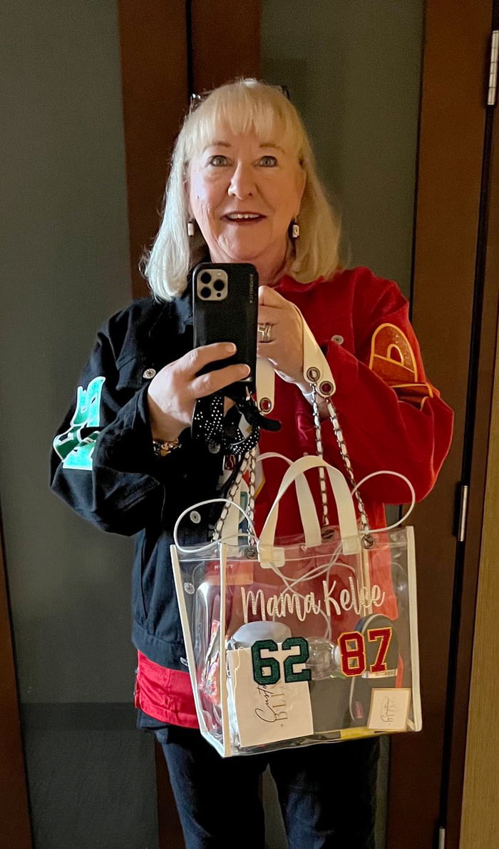 Mama Kelce Shows Off Super Bowl Outfit Supporting Both Sons