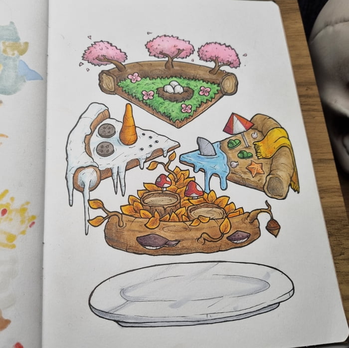 I Drew A Four Season Pizza 9GAG   AdPVXqd 700b 