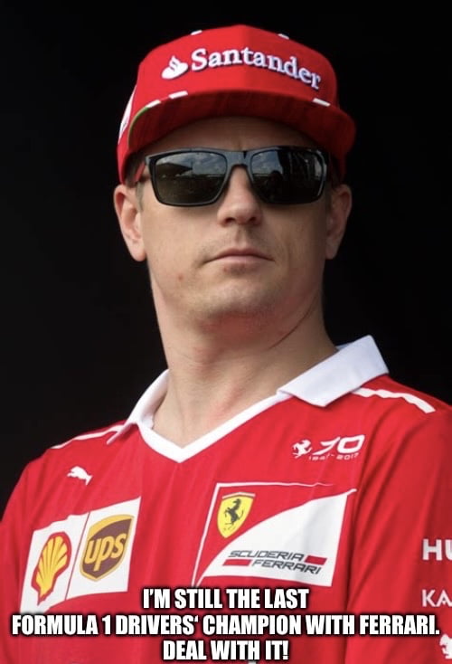 Since 2007 Kimi is the last driver to wrangle the Cavallino rampante to ...