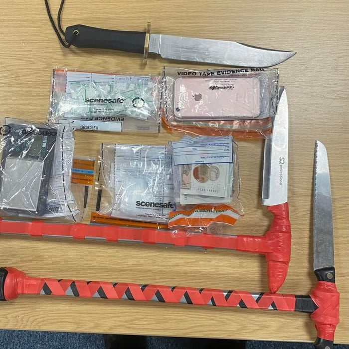 Weapons Seized By The Police In Durham, UK - 9GAG