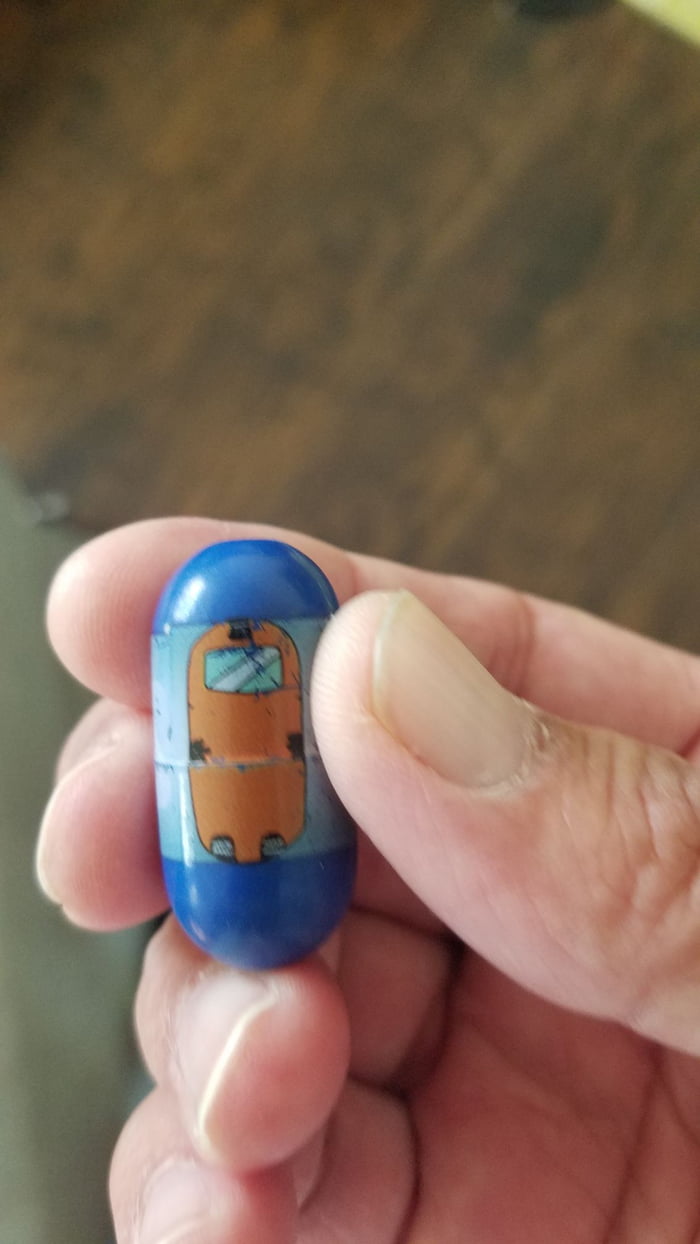 Among Us Found This In My Kids Toy Box It S A Toy Called Mighty Beanz From Early 00s 9gag