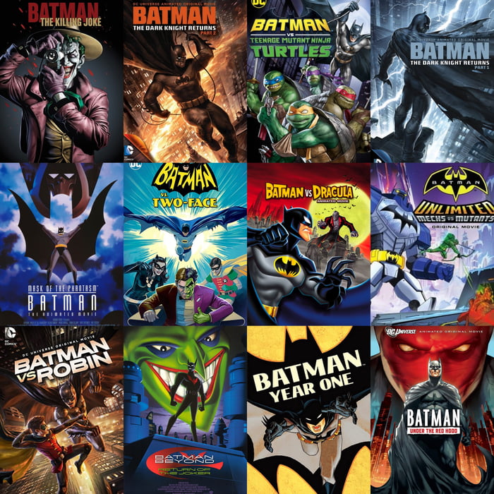 What is your favourite Batman animated movie - 9GAG