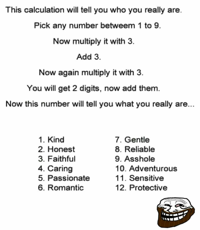 So what you are? - 9GAG