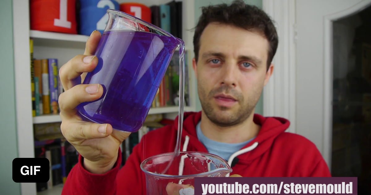 This liquid pours itself 9GAG