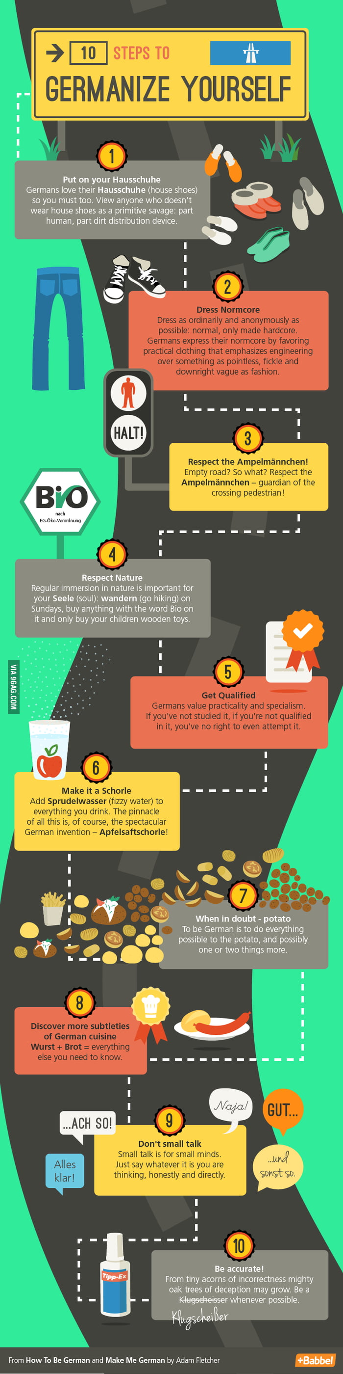 10 Easy Steps To Become A German! I Wonder What Non-Germans Think About No. 5?