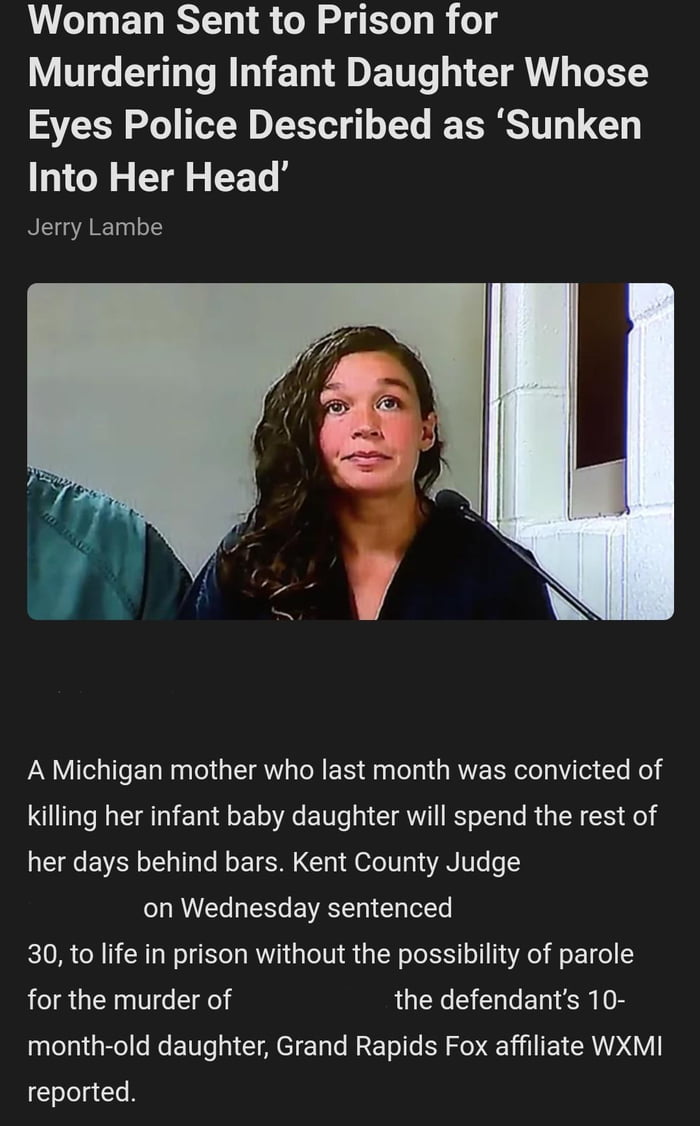 Life In Prison For New York Mother That Starved 10 month Old To Death 