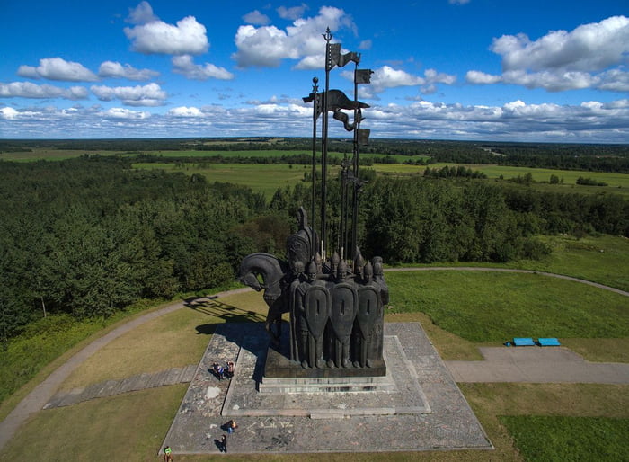 Памятник Александру Невскому На Чудском Озере Фото