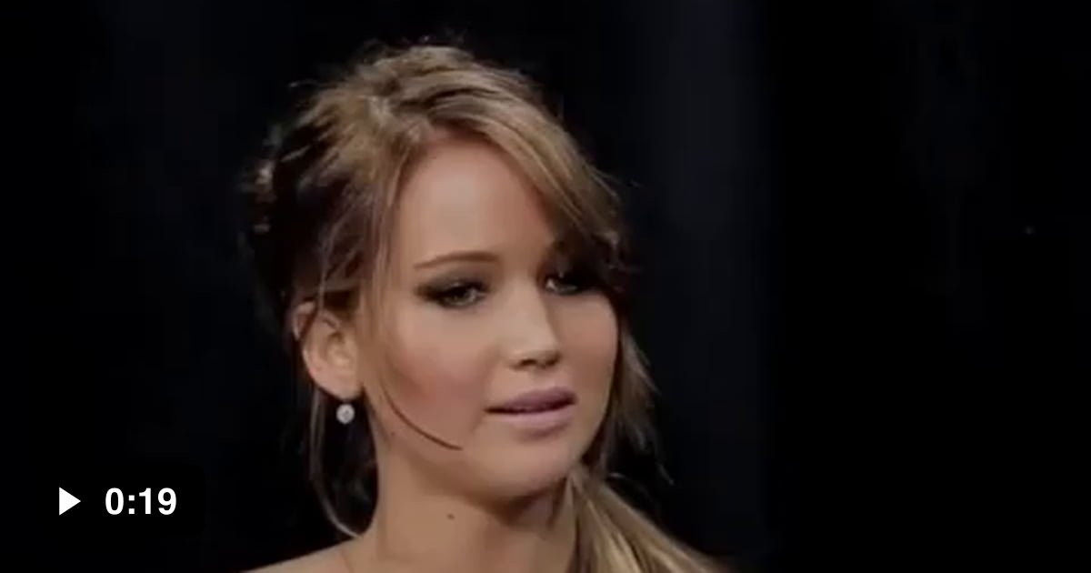 Jennifer Lawrence on between two ferns was golden 9GAG