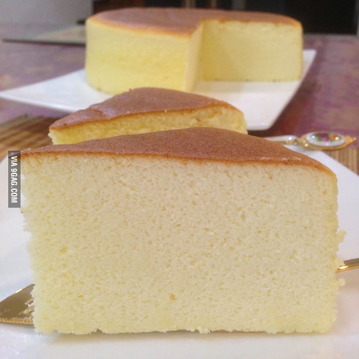 Japanese Cotton Cheesecake - 9GAG