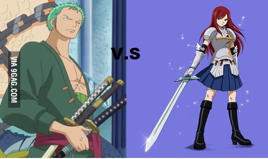 zoro vs erza