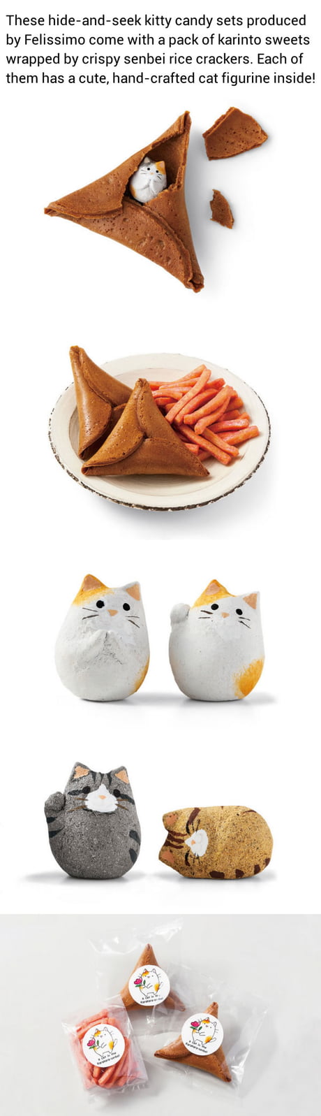 fortune cat rice crackers