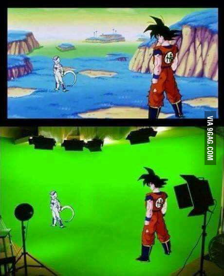 Dragon Ball Z behind the scenes - 9GAG